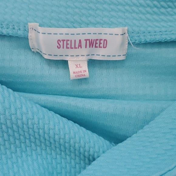 Stella Tweed off the sholder dress - Picture 2 of 2